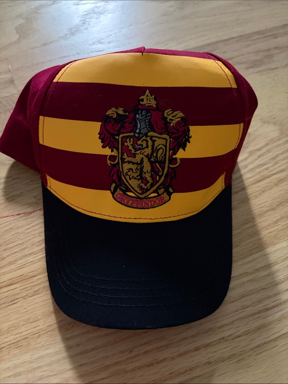 Harry Potter Gryffindor Red & Gold Crest Baseball Cap